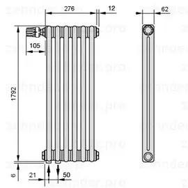 Радиатор отопления Zehnder