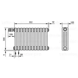 Радиатор отопления Zehnder