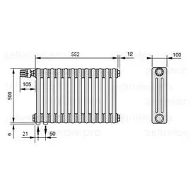 Радиатор отопления Zehnder