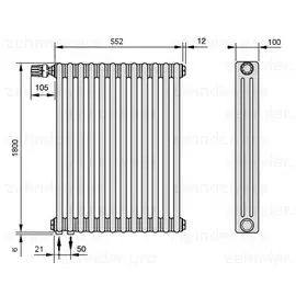 Радиатор отопления Zehnder