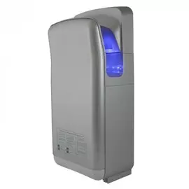 Серебристая рукосушилка Ksitex