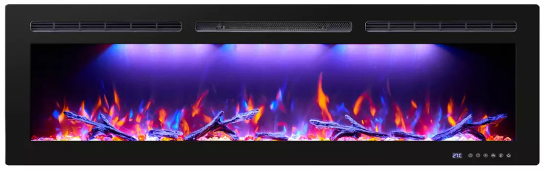 Широкий очаг 2D InterFlame