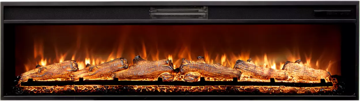 Широкий очаг 2D Real-Flame