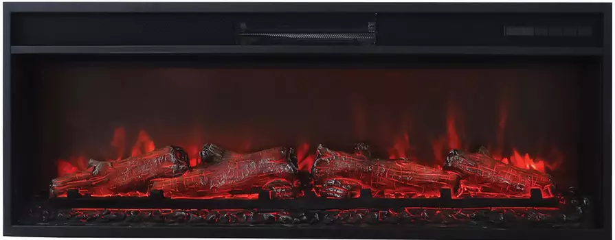 Широкий очаг 2D Real-Flame