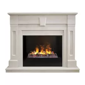 Современный электрокамин 3D с увлажнителем воздуха Real-Flame