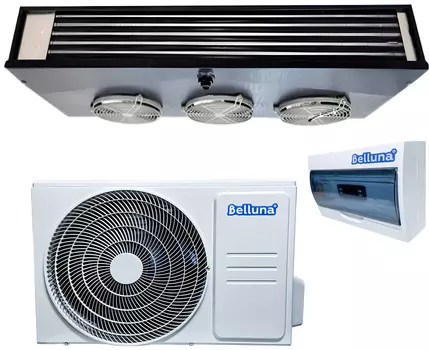 Среднетемпературная установка V камеры 14-17 м³ Belluna