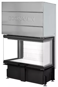 Трёхсторонняя дровяная топка ЭКОКАМИН