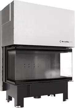 Трёхсторонняя дровяная топка Kratki