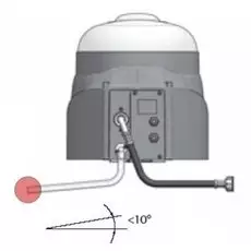 Трубка для слива воды CAREL
