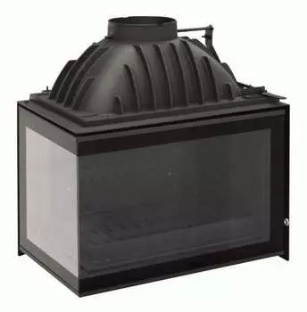 Угловая левая дровяная топка Invicta