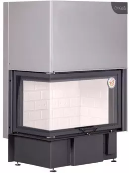 Угловая левая дровяная топка ЭКОКАМИН