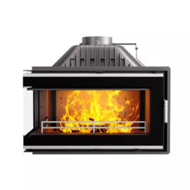 Угловая левая дровяная топка Kawmet