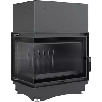 Угловая левая дровяная топка Kratki