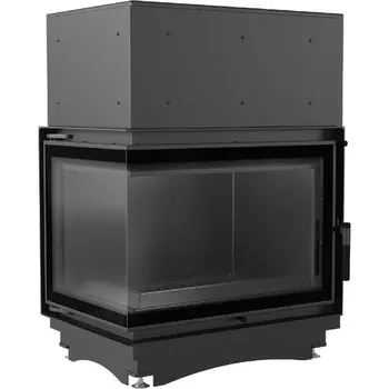 Угловая левая дровяная топка Kratki