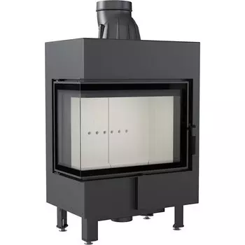 Угловая левая дровяная топка Kratki