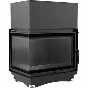 Угловая левая дровяная топка Kratki