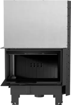 Угловая левая дровяная топка Kratki