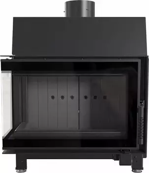 Угловая левая дровяная топка Kratki