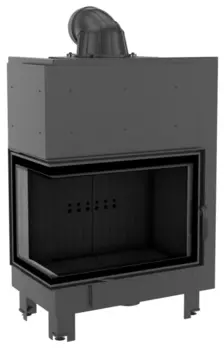 Угловая левая дровяная топка Kratki