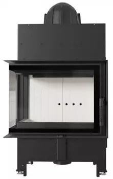 Угловая левая дровяная топка Kratki