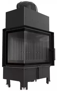 Угловая левая дровяная топка Kratki