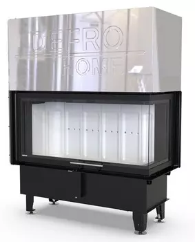 Угловая правая дровяная топка DEFRO