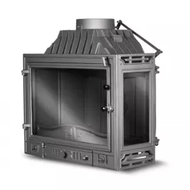 Угловая правая дровяная топка Kawmet