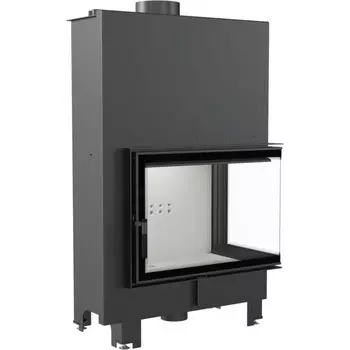 Угловая правая дровяная топка Kratki