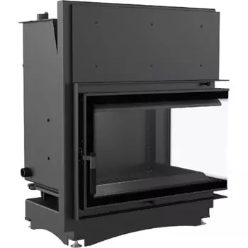 Угловая правая дровяная топка Kratki