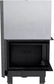 Угловая правая дровяная топка Kratki