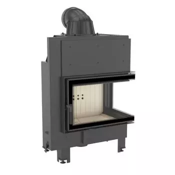 Угловая правая дровяная топка Kratki