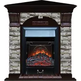 Угловой электрический камин Glenrich