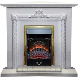 Угловой электрокамин Glenrich