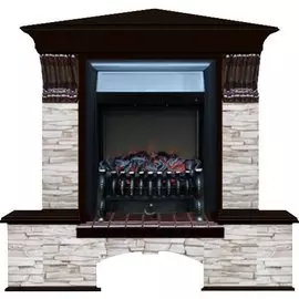 Угловой электрокамин Glenrich