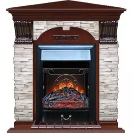 Угловой камин с подсветкой Glenrich