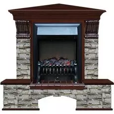 Угловой каминокомплект Glenrich