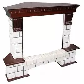 Угловой классический портал Royal Flame