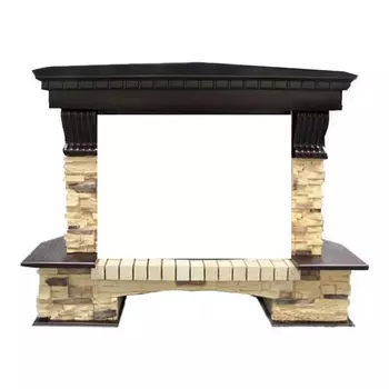 Угловой широкий портал Royal Flame