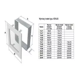 Вентиляционная решетка для камина Kratki