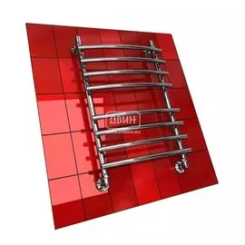 Водяной полотенцесушитель шириной 510 - 600 мм Двин