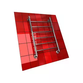 Водяной полотенцесушитель шириной 410 - 500 мм Двин