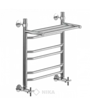 Водяной полотенцесушитель шириной 410 - 500 мм Ника