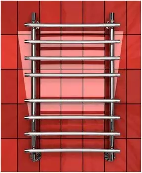 Водяной полотенцесушитель шириной 510 - 600 мм Двин