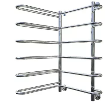 Водяной полотенцесушитель шириной 510 - 600 мм Тругор