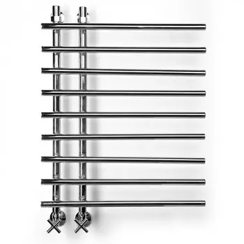 Водяной полотенцесушитель шириной 610 - 700 мм Ника