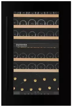 Встраиваемый винный шкаф 22-50 бутылок Dunavox