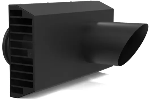 Выход совмещенный приточно-вытяжной фасадный AirDS