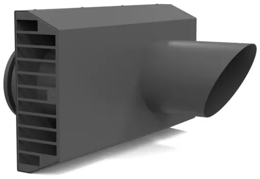 Выход совмещенный приточно-вытяжной фасадный AirDS