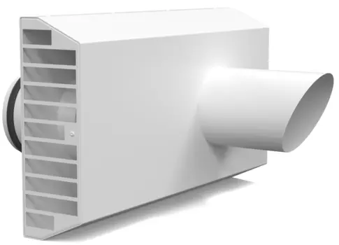 Выход совмещенный приточно-вытяжной фасадный AirDS