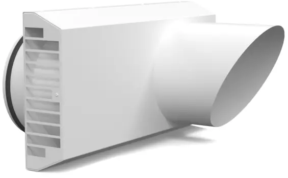 Выход совмещенный приточно-вытяжной фасадный AirDS